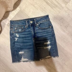 American Eagle Denim Mini Skirt